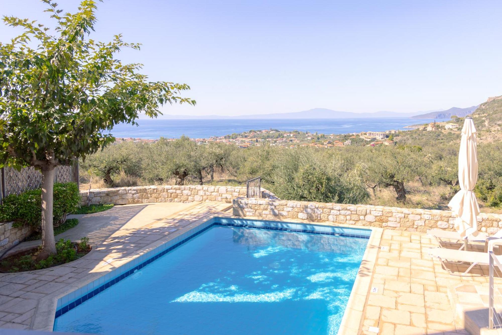 Trochalo Villas Stoupa Bagian luar foto