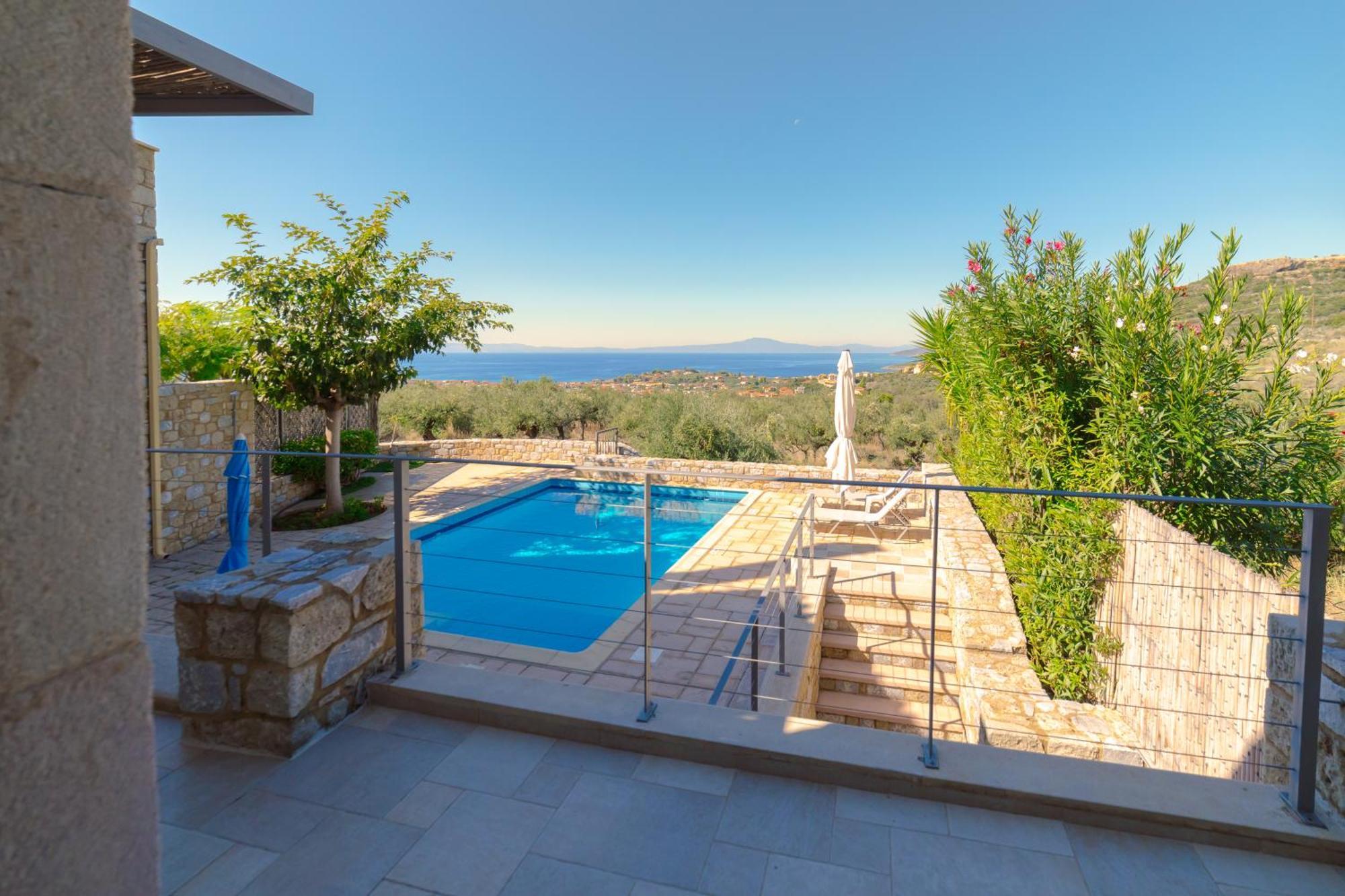 Trochalo Villas Stoupa Bagian luar foto