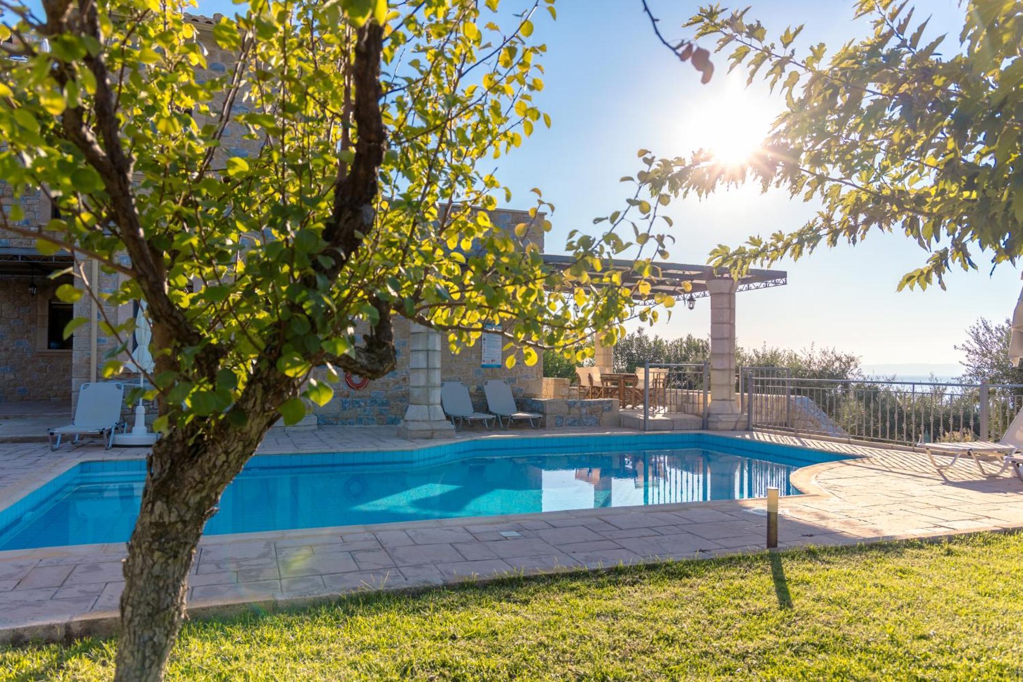 Trochalo Villas Stoupa Bagian luar foto