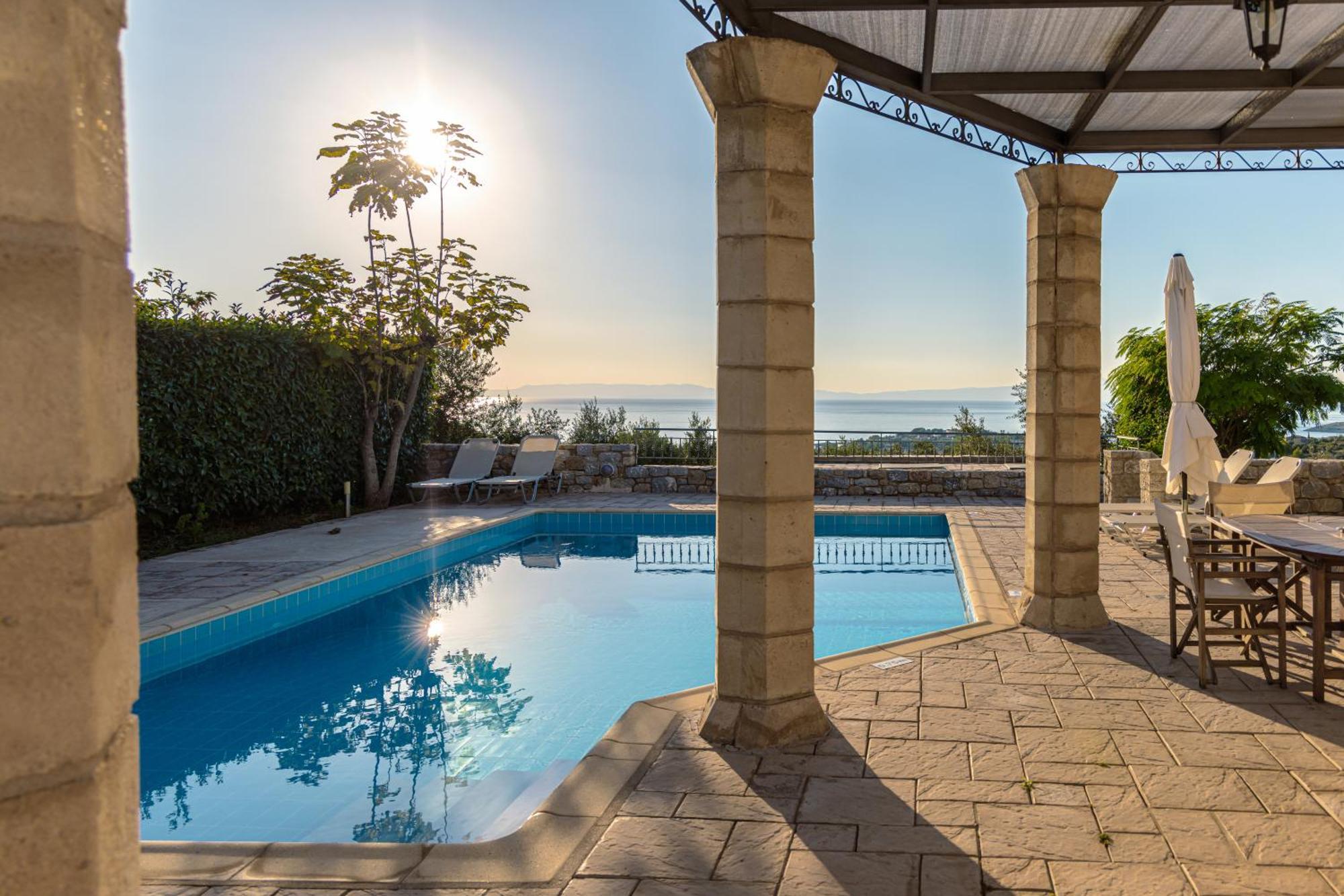 Trochalo Villas Stoupa Bagian luar foto