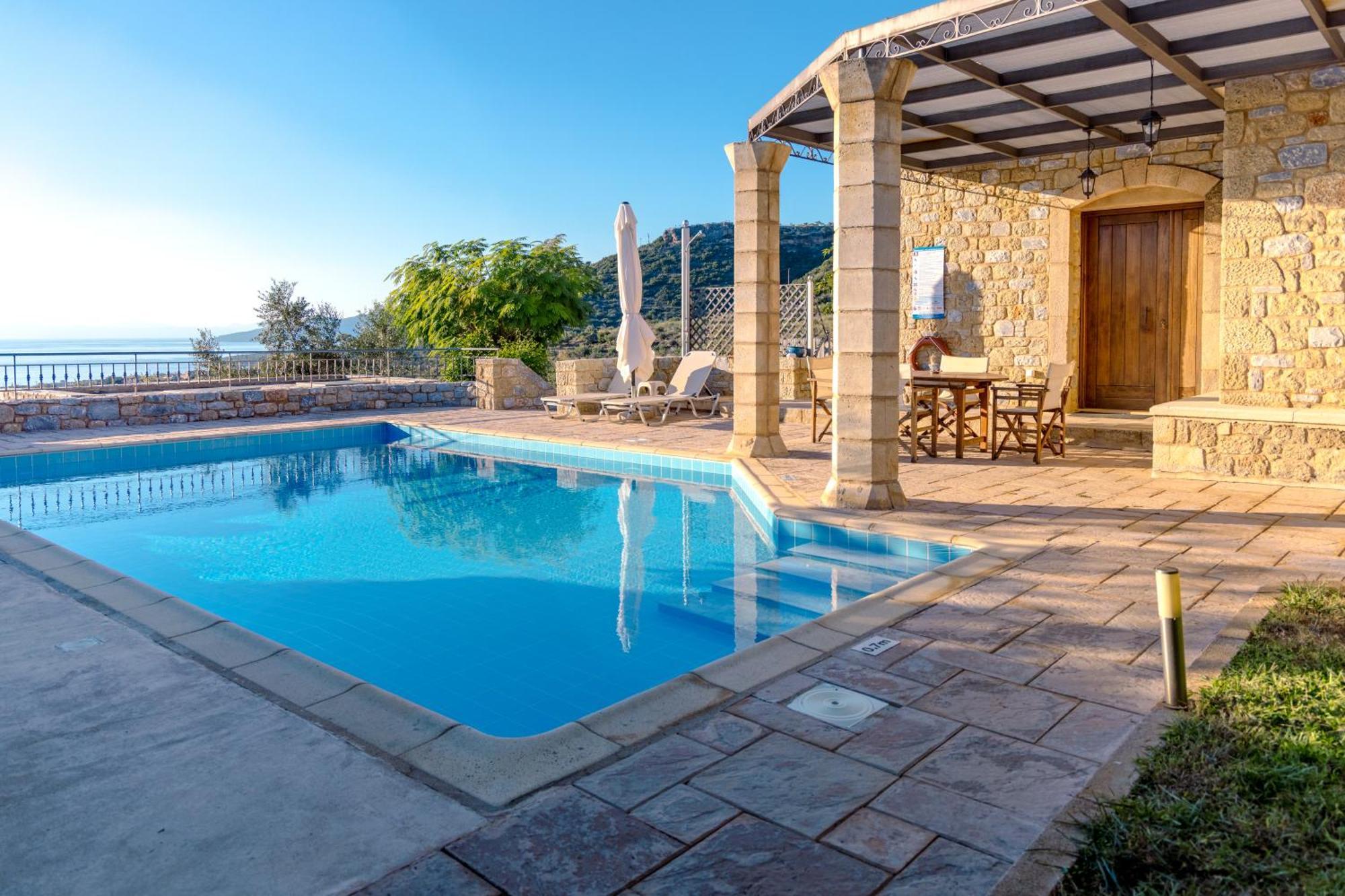 Trochalo Villas Stoupa Bagian luar foto