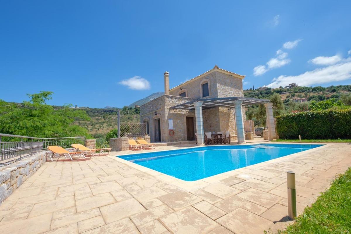 Trochalo Villas Stoupa Bagian luar foto