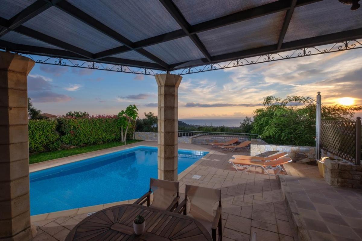 Trochalo Villas Stoupa Bagian luar foto