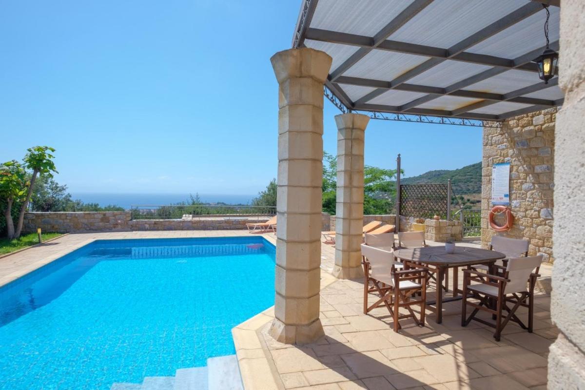Trochalo Villas Stoupa Bagian luar foto