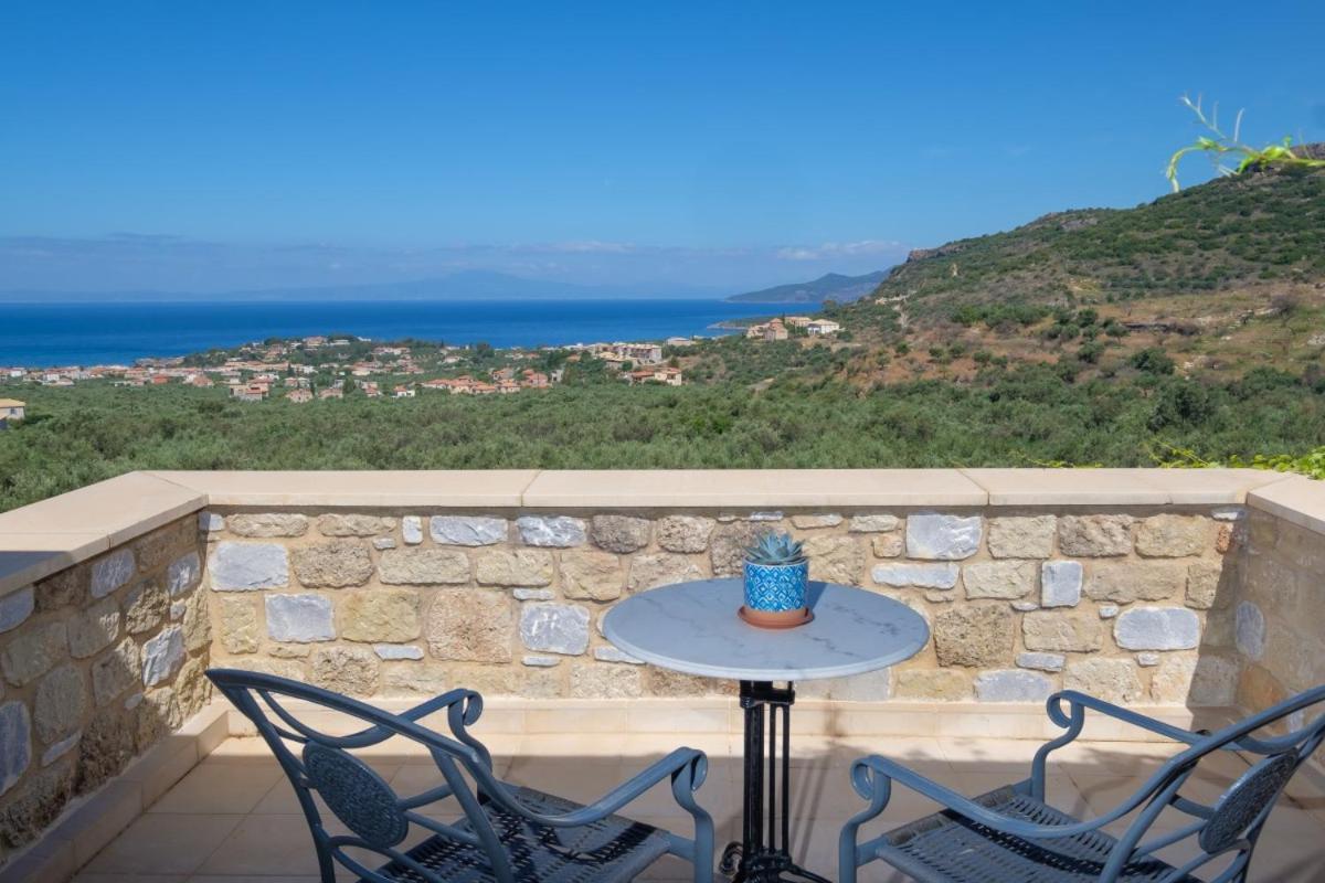 Trochalo Villas Stoupa Bagian luar foto