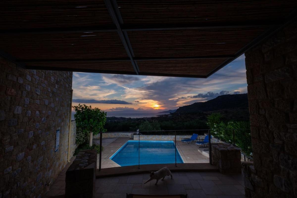 Trochalo Villas Stoupa Bagian luar foto