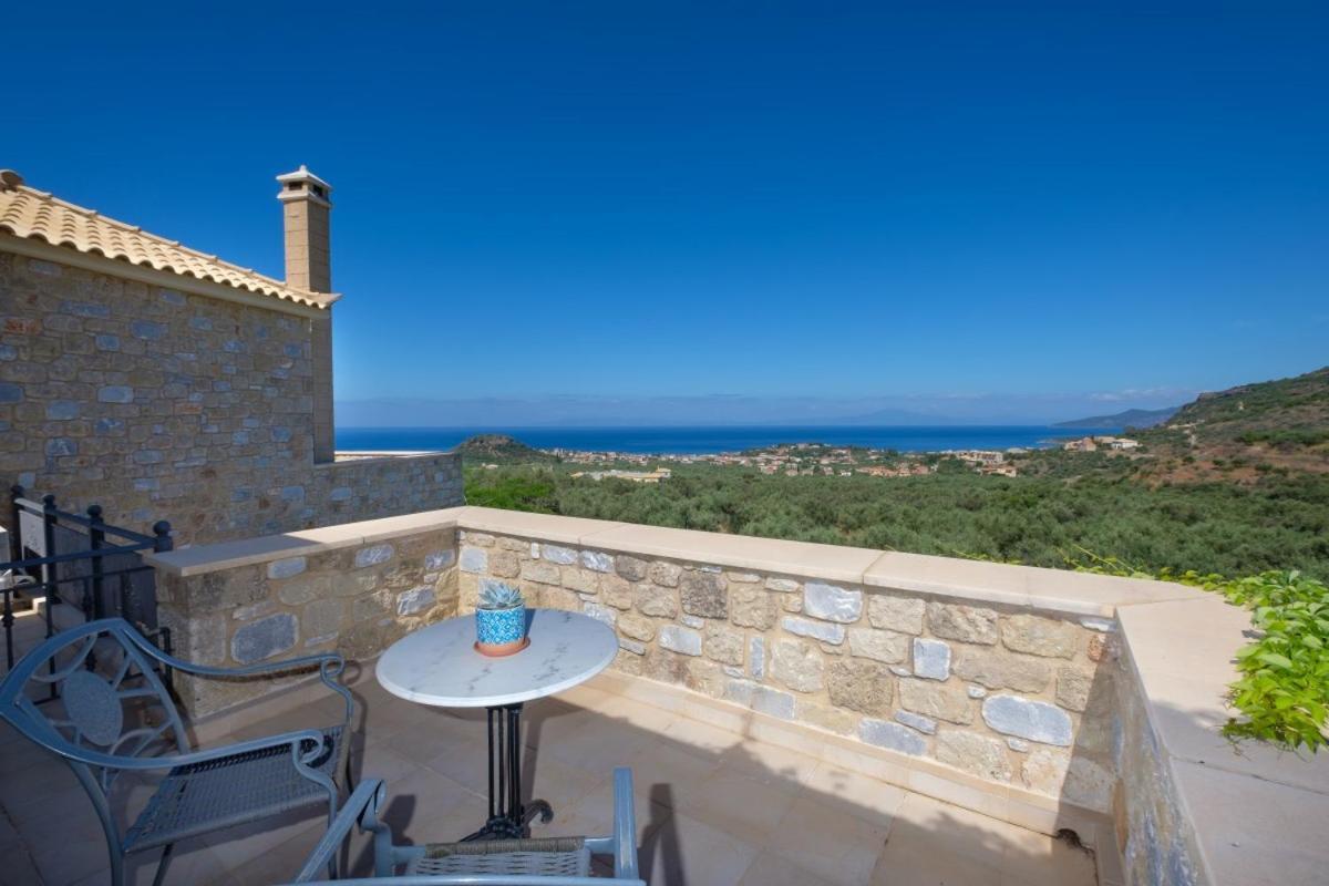 Trochalo Villas Stoupa Bagian luar foto