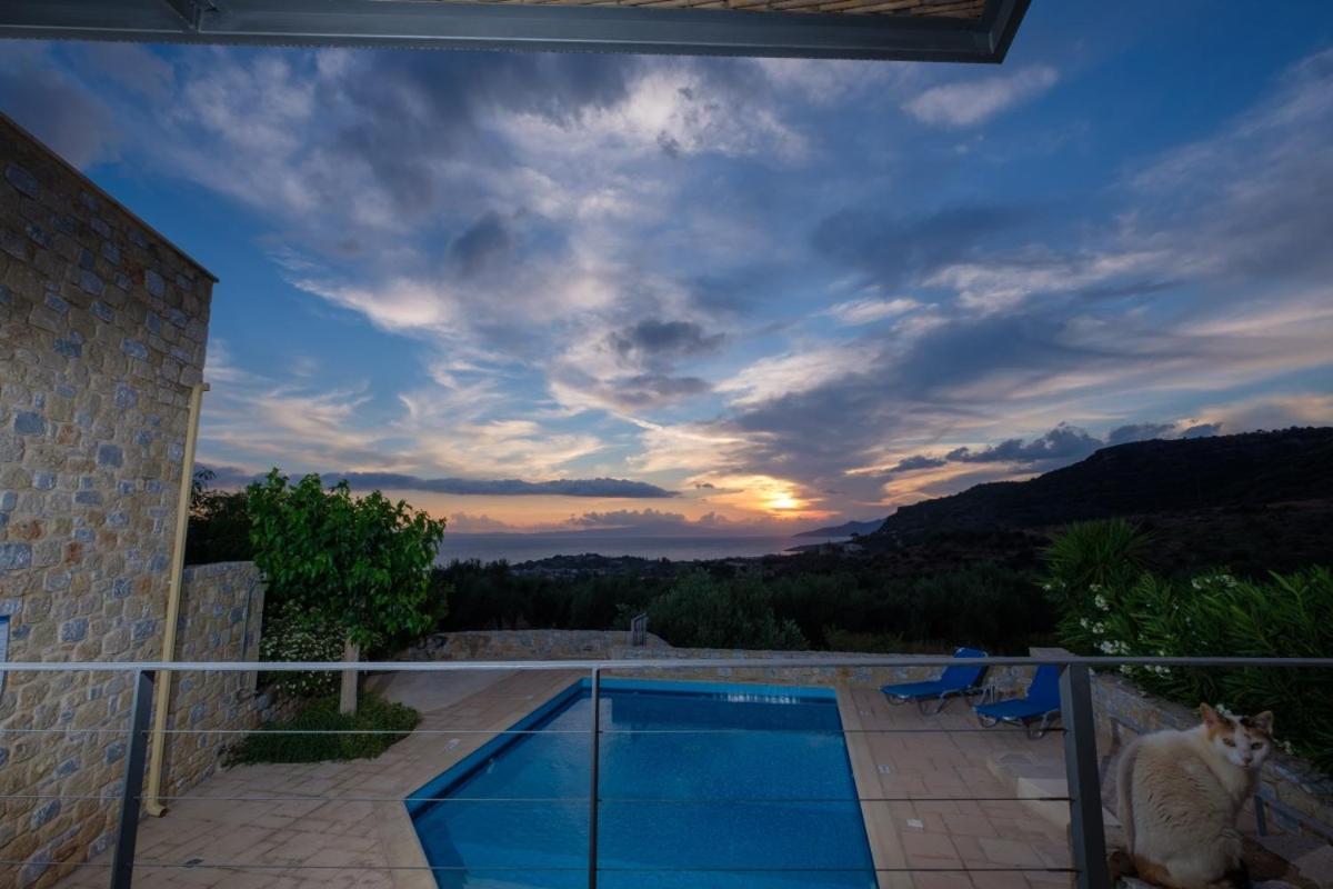 Trochalo Villas Stoupa Bagian luar foto